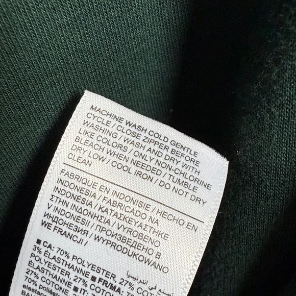 Athleta Cozy Karma Twist Neck Sweatshirt 
In Emerald Green W2226 Plus Size 1X - Picture 8 of 10